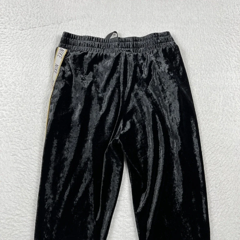 Nike Pants Girls XL Black Sportswear‎ Track Pant French Terry Youth Athleisure